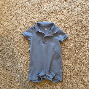 Baby polo onesie